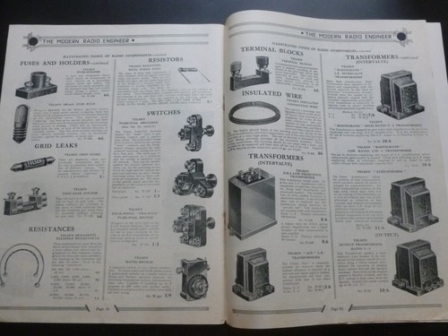 Anon – THE MODERN RADIO ENGINEER No. 1, Season 1934 – First Issue; Telsen - Foto 5 di 17
