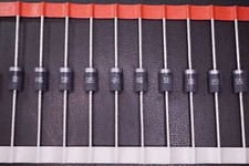 Lot of 10 SB550-E3/54 Vishay Schottky Diode 50V 5A Axial Through Hole DO-201AD