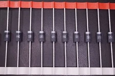 Lot of 10 SB550-E3/54 Vishay Schottky Diode 50V 5A Axial Through Hole DO-201AD
