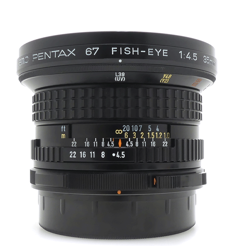 ペンタックス SMC PENTAX 67 FISH-EYE 1:4.5 35mm PENTAX 67 FISH-EYE