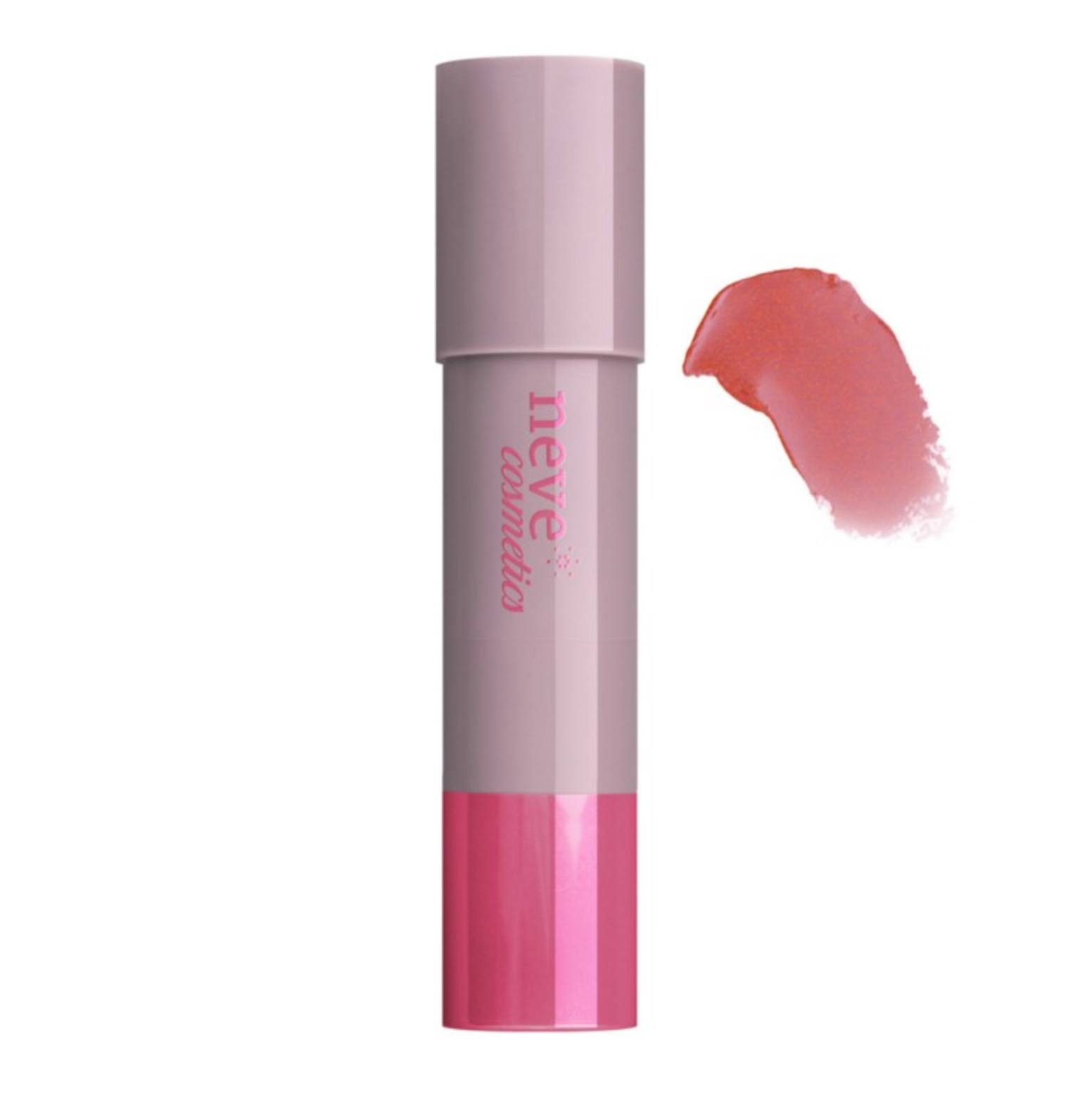 Neve Cosmetics Blush in stick Strobeberry corallo con riflessi fucsia 4 ml