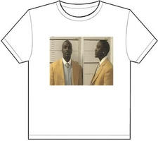 AKON MUG SHOT T-SHIRT TEE PICTURE PHOTO mugshot konvict senegal locked up 178