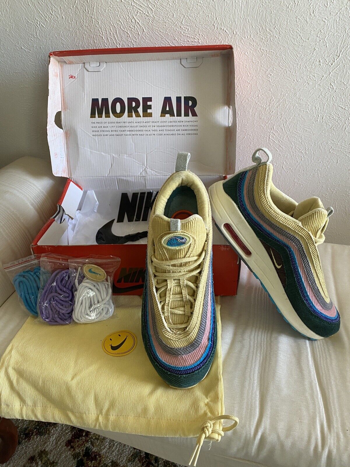 Nike Air Max 1/97 Sean Wotherspoon VNDS-Size 8.5