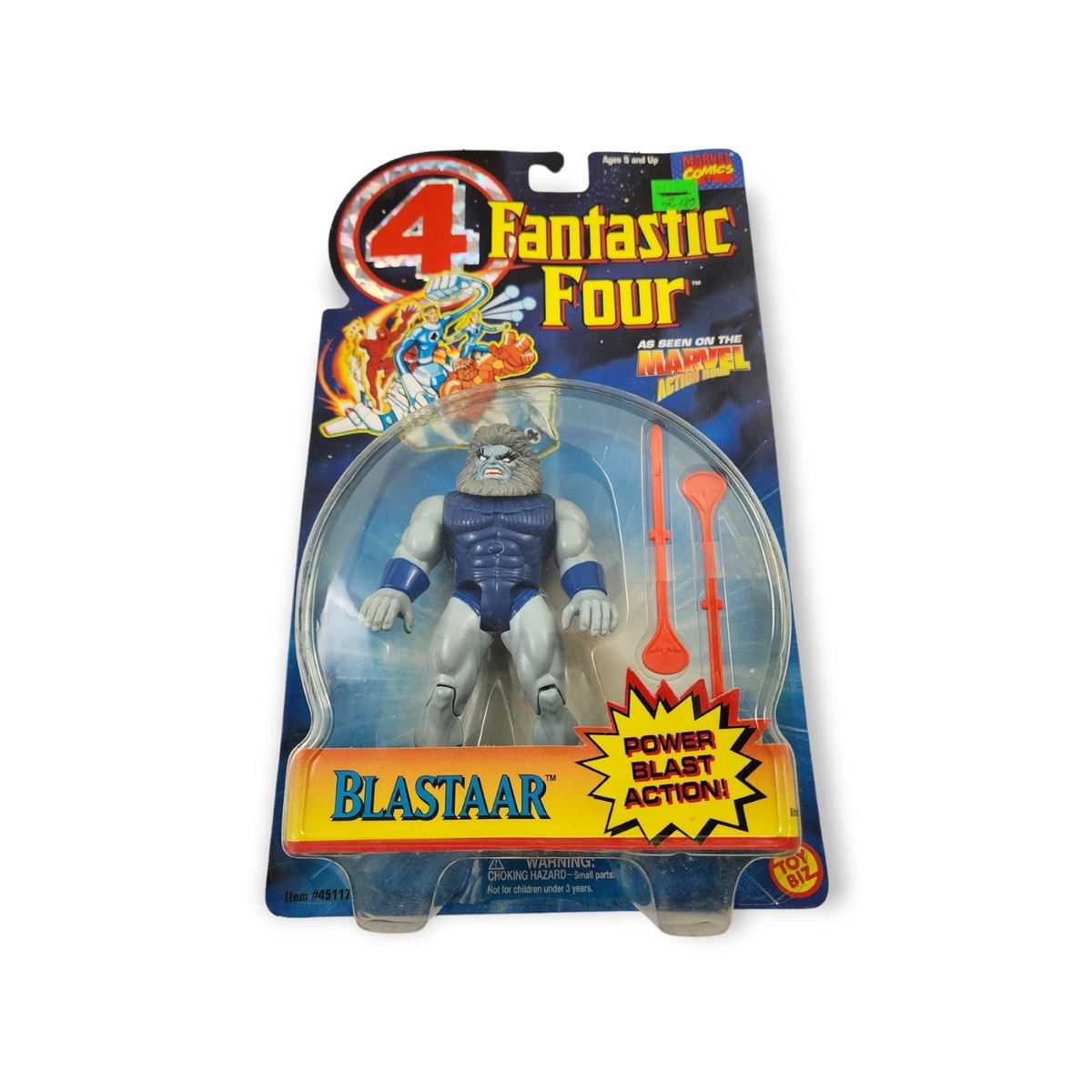 1995 Toy Biz Fantastic Four Blastaar Action Figure As Seen On