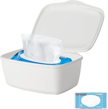 Wipes Dispenser Compatible with Cottonelle Flushable, Refillable Wet Wipes Conta