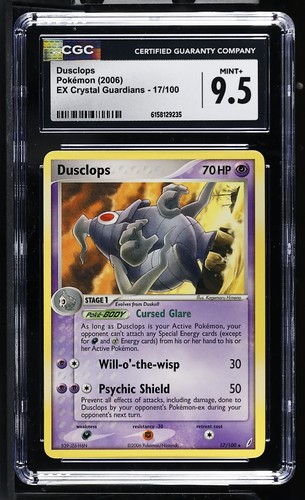 Dusclops graded CGC 9.5 for sale on eBay