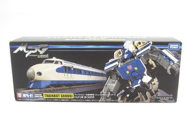 Takara Tomy Transformers Masterpiece G Series MPG-01 Trainbot Shouki Figur