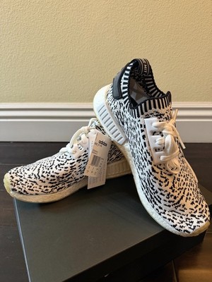 Size 10.5 - adidas NMD_R1 Primeknit Zebra