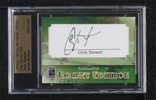 2010 Famous Fabrics Ink Hockey Edition 1/1 Chris Stewart #558 Auto 4f5