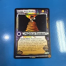 DragonBall Z DBZ CCG Score Bojack Promo Subset Orange Brick Breaker 15 Foil Card