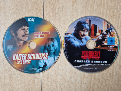 DVD  2 mal Charles Bronson. Kalter Schweiss. -- Punishment.