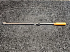 Lang Tools 853-36  Curved Pry Bar 7/8" Cut w/ Striking End Cap 36"