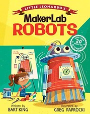 Little Leonardo's MakerLab: Robots (Children's Activity) By Bart