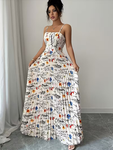 Elegant Floral Maxi Dress Perfect for Summer Vacations