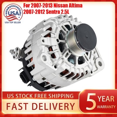 OEM Alternator For Nissan Altima 2007-13 Sentra 2007-12 Rogue 2011-2013 2.5L NEW