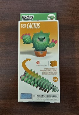 Eugy 3D Cactus Puzzle   It's Fun and Easy   A Cool Learning Experience   New 