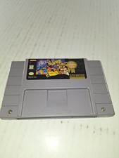 Tetris & Dr. Mario SNES Authentic Nintendo Cartridge Tested Label Wear