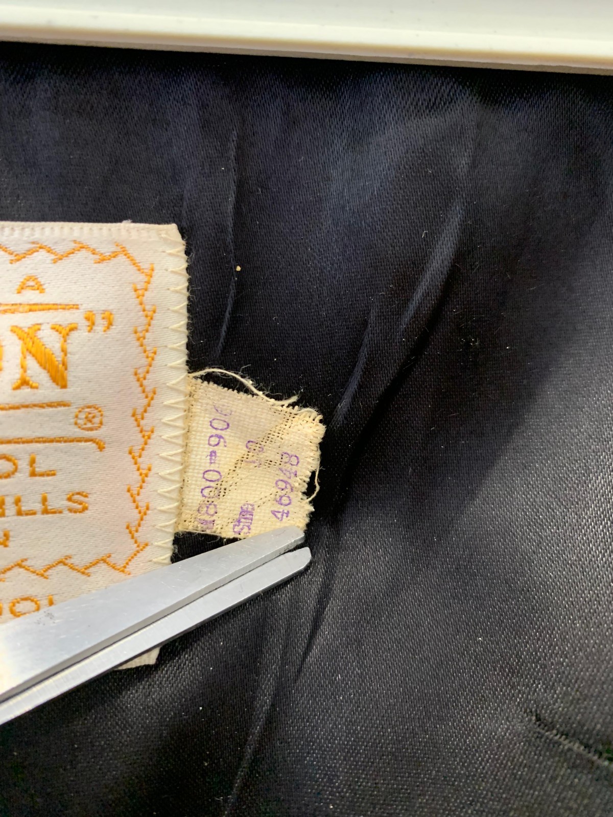 Pendleton 100% Virgin Wool Coat Black Button Fron… - image 4