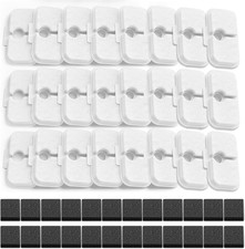 48-Pack Cat Water Fountain Filter Repalcement,For PETLIBRO Dockstream Cat Water