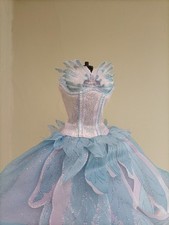 Barbie Schwanensee Odette Puppe Ballett TuTu Prinzessin Kleid 2003. Mängel; Fleck