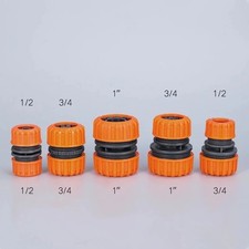 Garden Hose Double Male Connector Plastic Hose Joiner 12 34 1 Pipe Adapter