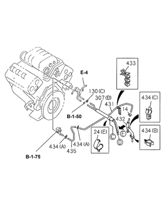 #ad #ad Genuine Honda Hose Assembly Fuel 8 97233 141 1 $104.63