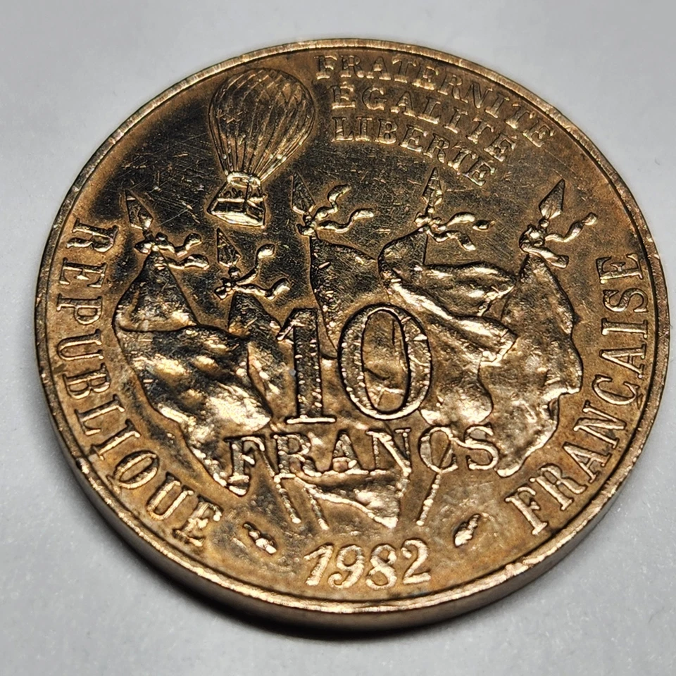 10 francs 1982 GAMBETTA ( 125 @ 2026 ) - Photo 1/2