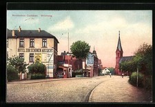 Cuxhaven, Hotel zur schönen Aussicht am Strichweg, Ansichtskarte 1910 