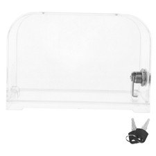 3 PCS Donation Box with Lock Suggestion Lockable Boxes for Charities