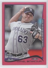 2014 Topps Pink 28/50 Rafael Betancourt #139 2d7