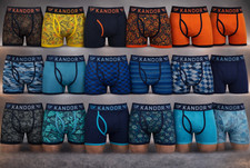 3 5 7 Pack Boxers Shorts Kandor by Crosshatch Cotton Underwear Multipack Trunks