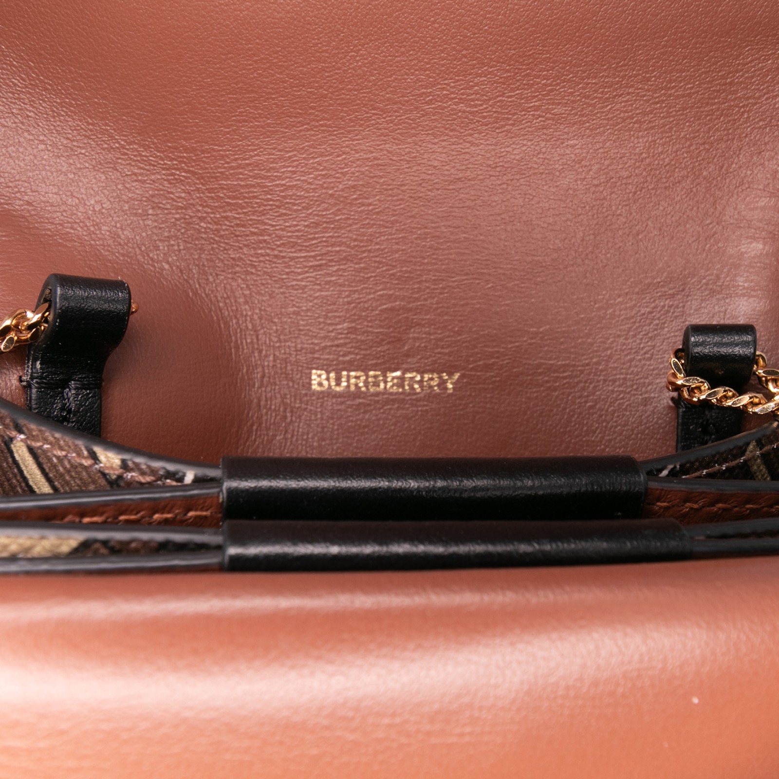 Authenticated Burberry Monogram Stripe E-Canvas J… - image 5