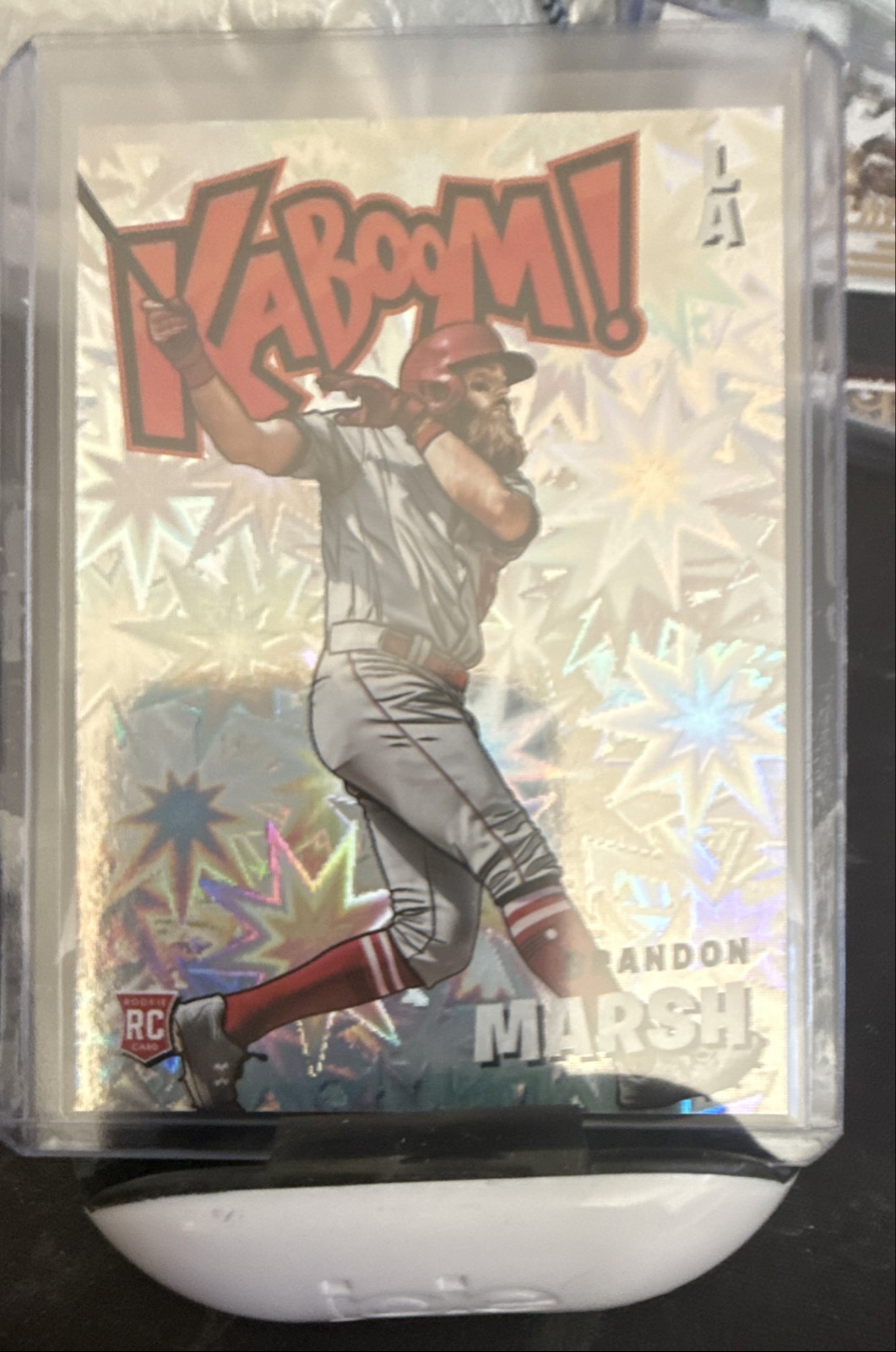 2022 Panini Absolute - Kaboom! Brandon Marsh #K-10 (RC)
