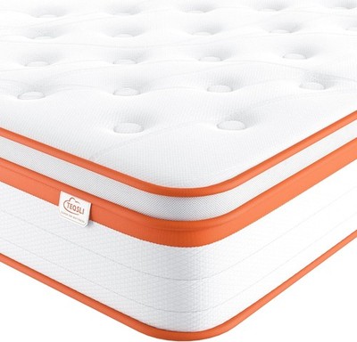 4 Fuß 6 Doppelmatratze, 10 Zoll Gel Memory Foam, 7 Zonen Orthopädische Matratze