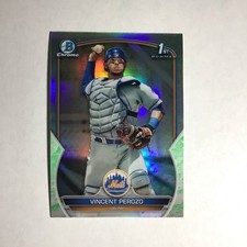 2023 Bowman - Chrome Prospects Vincent Perozo #BCP-102 Lunar Glow Refractor (RC)
