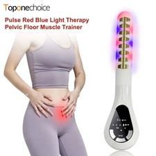 Pelvic Floor Strong Trainer 2in1 Red Blue LED Rejuvenation Therapy Wand