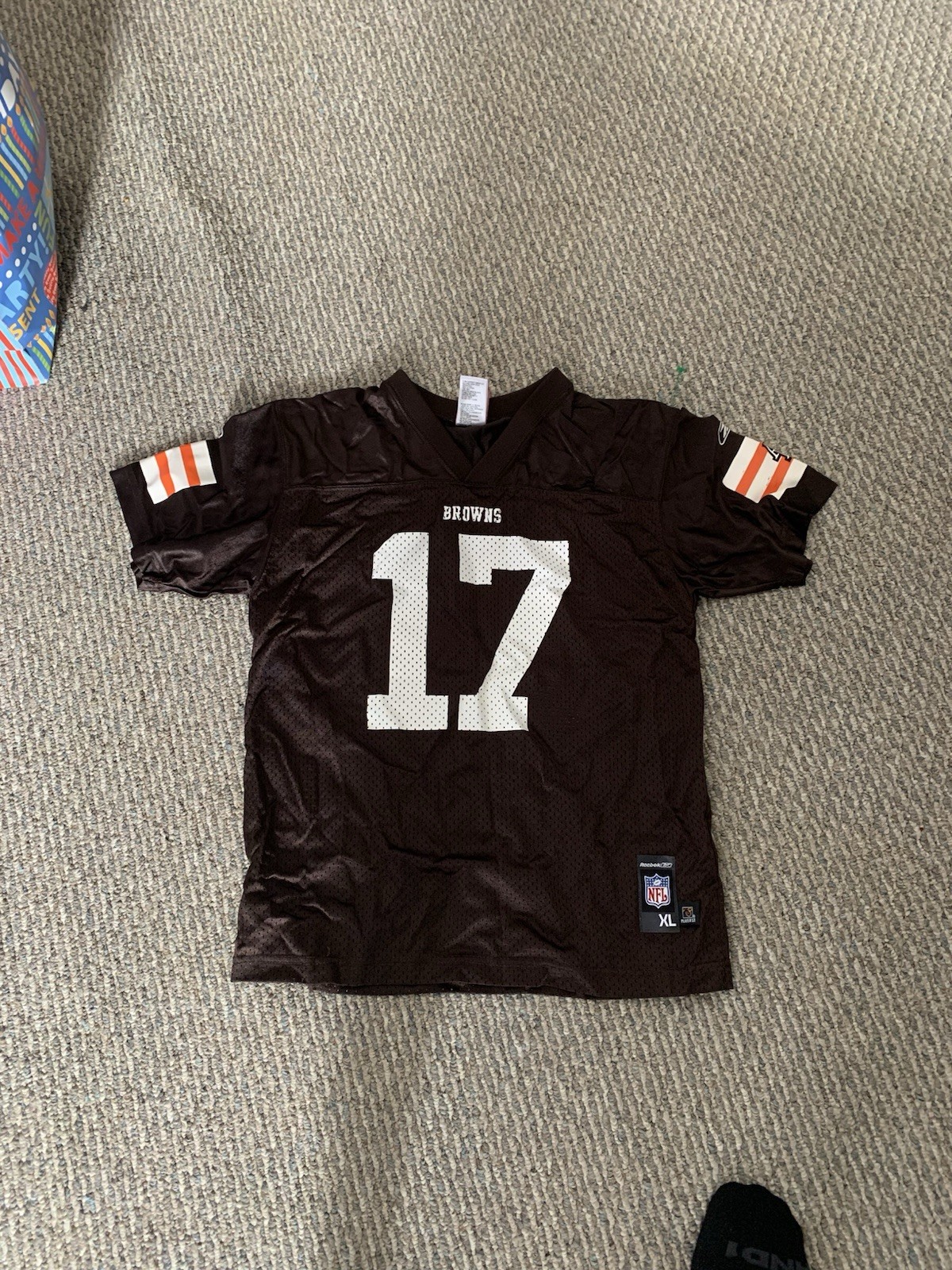 Cleveland Browns Braylon Edward’s Jersey Xl Youth Reebok