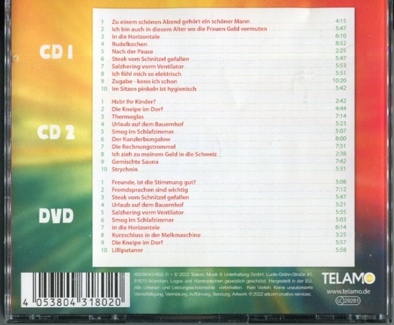 Fips Asmussen (CD) Grandios & Witzig / 2 CDs + DvD / - Bild 2 von 2