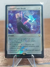 MTG Cloud's Limit Break (Surge Foil) Commander: Final Fantasy 14 FF7 FFVII NM