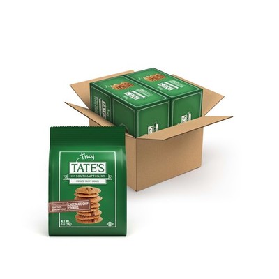 Tate's Bake Shop Tiny Chocolate Chip Cookies, 1 Ounce (Pack of 24), chocolate 