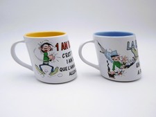Lot 2 mug penchés Gaston Lagaffe tasse cup – BD Collection – Avenue Of The Stars
