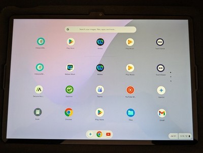Google Pixel Slate 12.3'' m3-8100Y 8GB RAM 64GB SSD ChromeOS 99% Battery Health