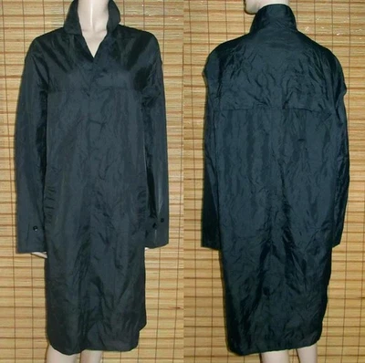 BLAUER REGENMANTEL - RAINCOAT - NYLON - VINTAGE - LILION - GR. L - XL - Bild 1 von 2