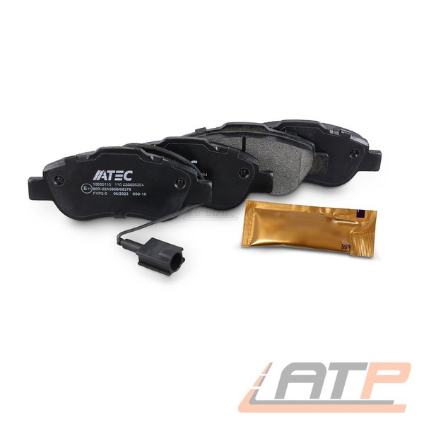Satz BremsbelÄGe BremsklÖTze Vorne FÜR Fiat 500 Panda 1.2 1.3 Ford KA 1.3 Tdci-image