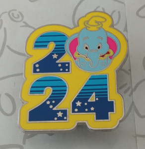 Dumbo 2024 Dated Year Booster Disney Pin 160985