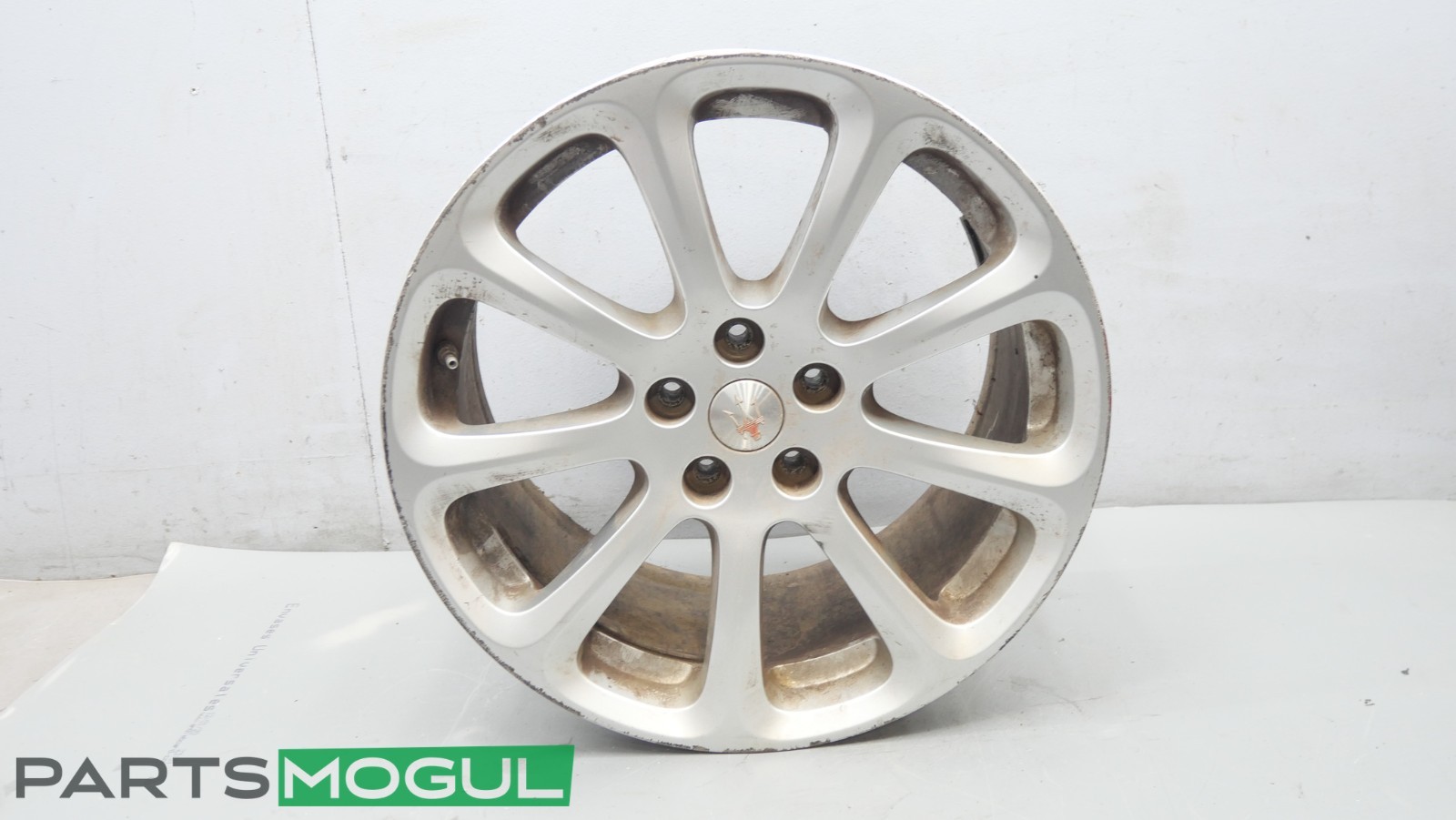 2005-12 Maserati Quattroporte M139 10.5Jx19 19" Front Wheel Alloy Rim 193841 OEM