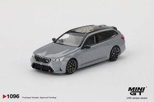 Mini GT 1:64 BMW M5 Touring (G99) – Brooklyn Gray Metallic