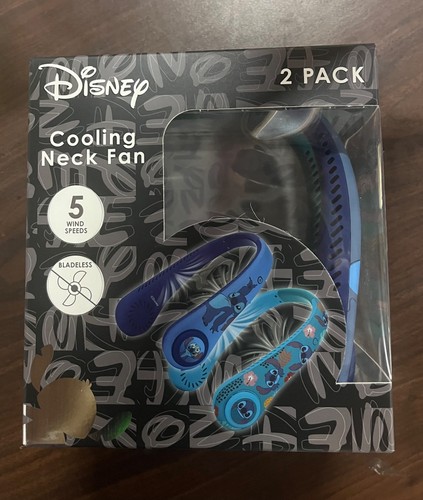 Disney Cooling Neck Fan - 2 Pack - Brand New