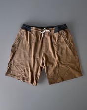  1,295 MSRP Brunello Cucinelli Tan  Grey Gym Shorts Men Size XXL