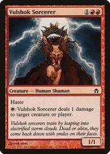 MTG Magic the Gathering Vulshok Sorcerer (80/165) Fifth Dawn LP